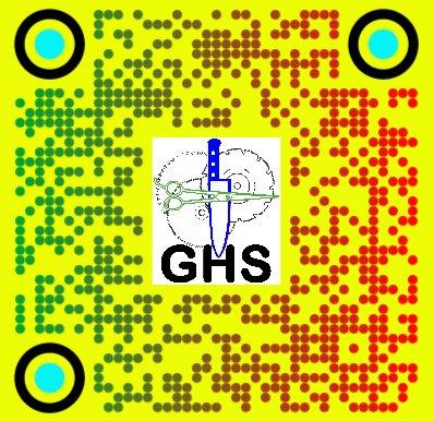 Desktop to cell phone QR short cut for your future convenience for finding GHS online.