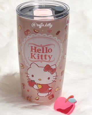 Hello Kitty Insulated Tumbler with Straw decoration