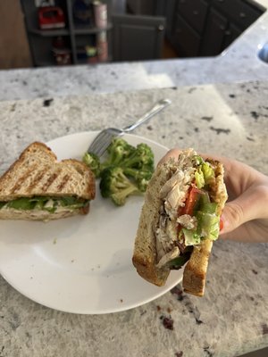 Mediterranean Chicken Sandwich