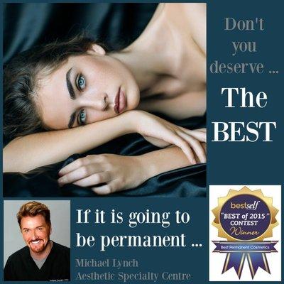 Award winning Permanent Makeup by: Michael Lynch