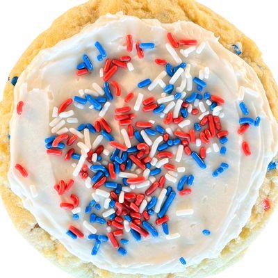 Freedom Frosted Sugar Cookie