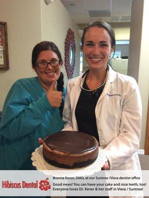 Dr. Kever and her caring staff in our Viera and Suntree office make dentist appointments fun!