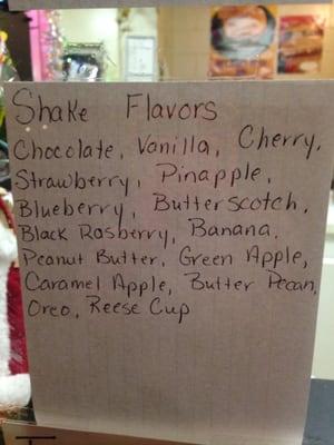 What a Shake selection!