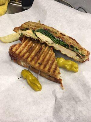 Come get an amazing Panini sandwich