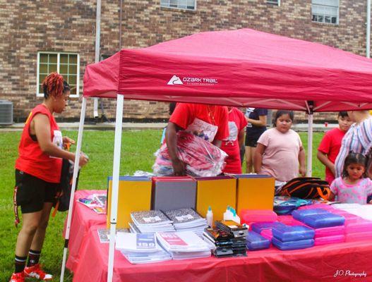 Book bag drive