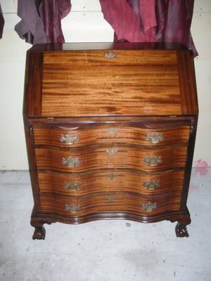 Refinished antique desk