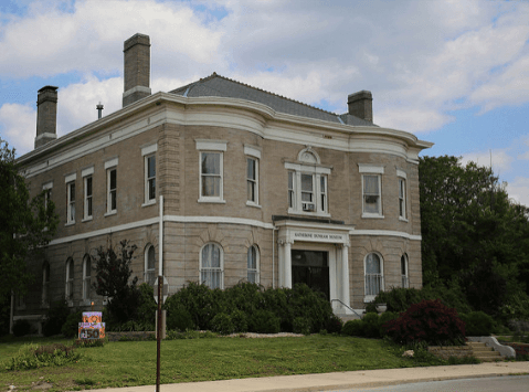 The historic Katherine Dunham Museum.