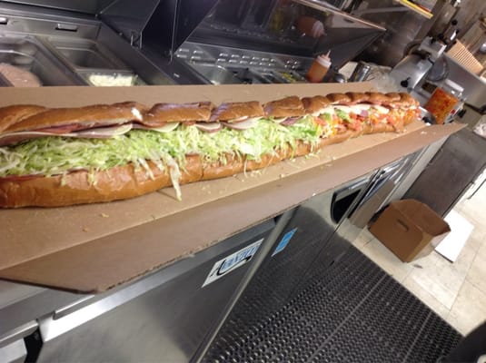 6foot sub!!