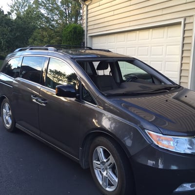 2012 Honda Odyssey, before replacement