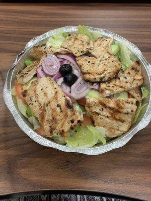 Mixed Salad with grilled chicken