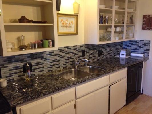 Crystal Basin Construction - Not just kitchen granite counters, but works of art.