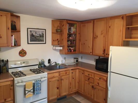 Kitchen in 2BR Cabin