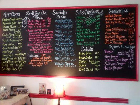 Check out our menu!