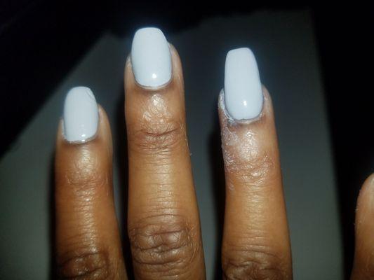 Uneven nails