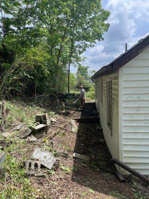 Lot clearing/land clearing