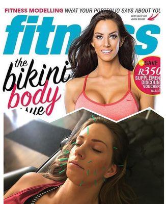 Treating Janna Breslin. On the cover of Fitness Magazine 4 times, 6 time bikini champion, and holistic health coach. @jannabreslin