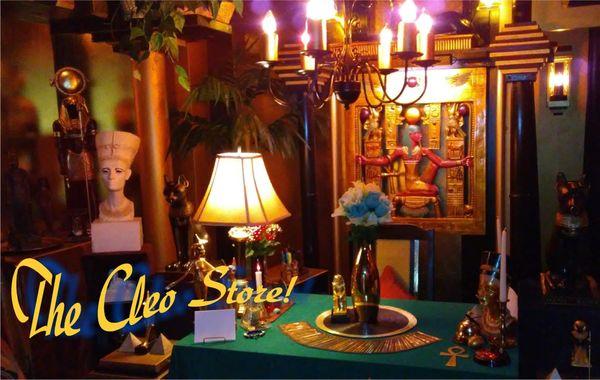 The Psychic Readings Room at Cleopatra's Temple of Egypt in Old Town Scottsdale, AZ.