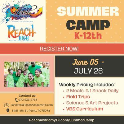 Summer Camp for 2023