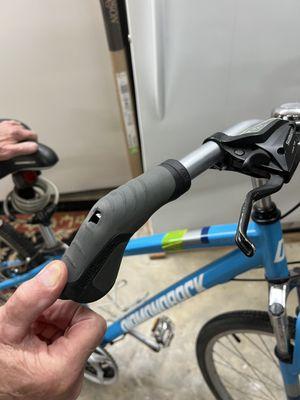 Damaged bike