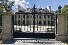 Custom Wrought Iron Driveway Gate