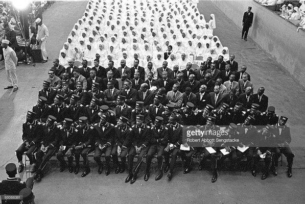 Membes' at Nation of Islam Saviors' Day meeting