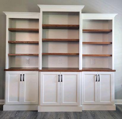 Custom bookcase