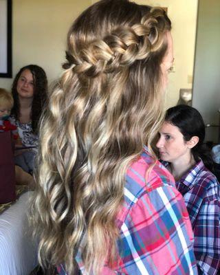 Wedding hair