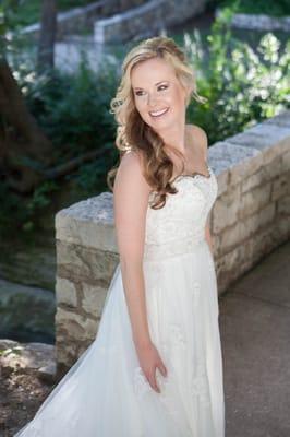 Bridal photography in Highland Park, TX.