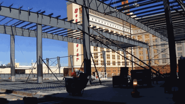 Steel Building Erection