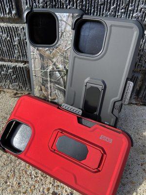 Clip cases for all model phones.