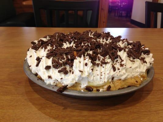 Peanut butter pie