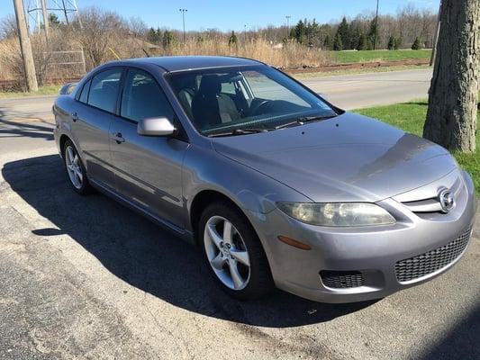 2007 Mazda 6 Hatchback that is a one owner car with only 101,900 miles that looks beautiful and only asking 5,995.00.