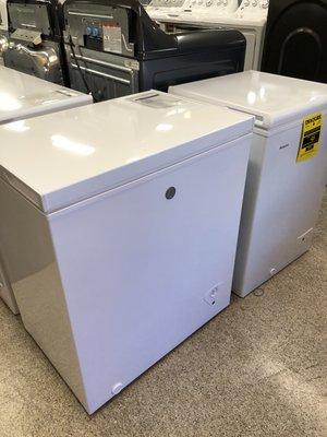 4 & 5 cu. ft. chest freezers