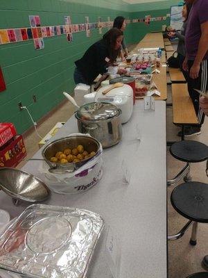 International food fair fundraising