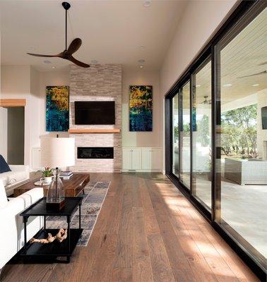 Renewal by Andersen multi-glide patio door