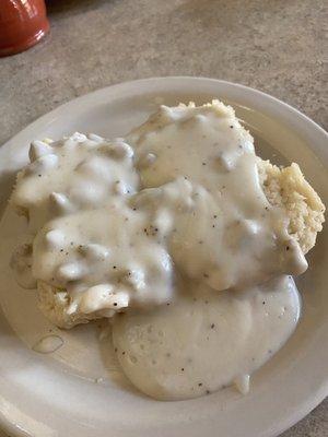 Biscuits and gravy