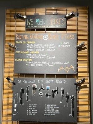 Bike rentals