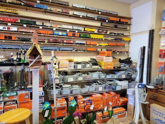 Lots of model train supplies!