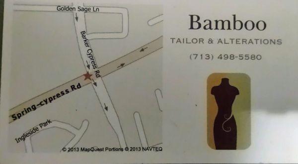 Bamboo Tailor & Alterations