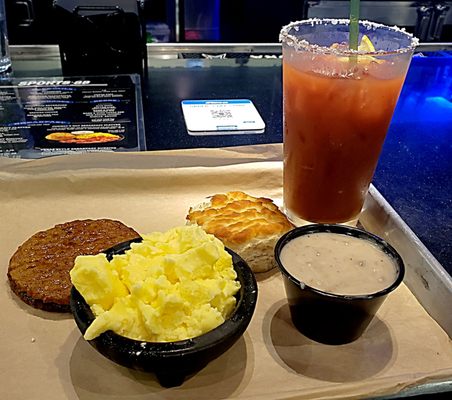 Cowboy Platter and Bloody Mary