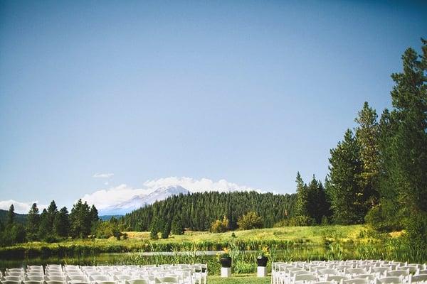 stunning views of Mt. Shasta