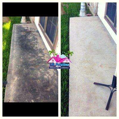 Concrete cleaning