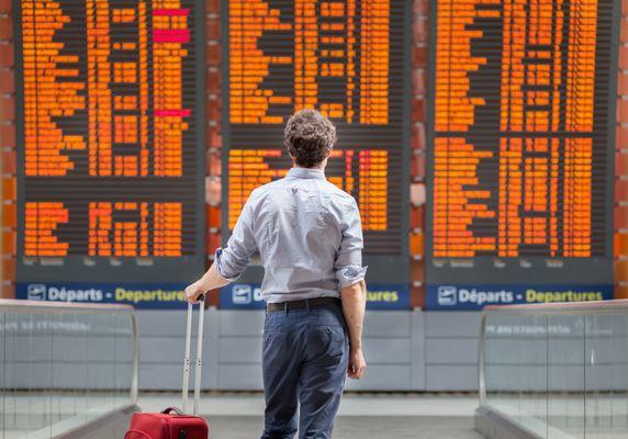 e-Visa Traveler at the Airport