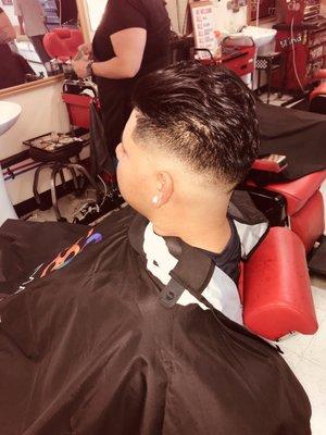 Med bald fade