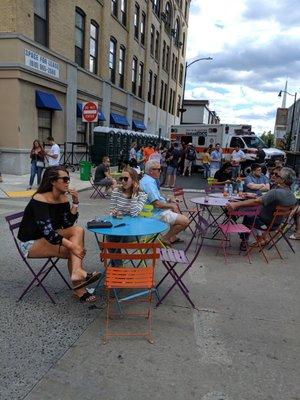 4th Annual Beer Fest - outdoor seating