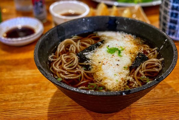 Tororo Soba (Hot) like Demon Slayer