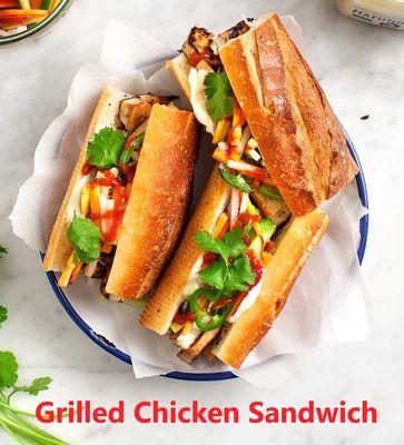 Grilled Chicken Hoagie