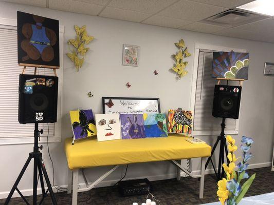 Sip and Paint event