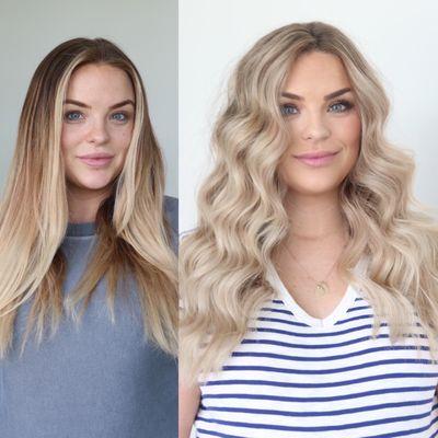 Blonding Hair Transformation!