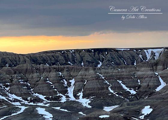 Badlands approx. 5:00 pm 2-5-23